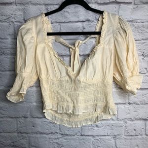 Urban Outfitters Milkmaid Top